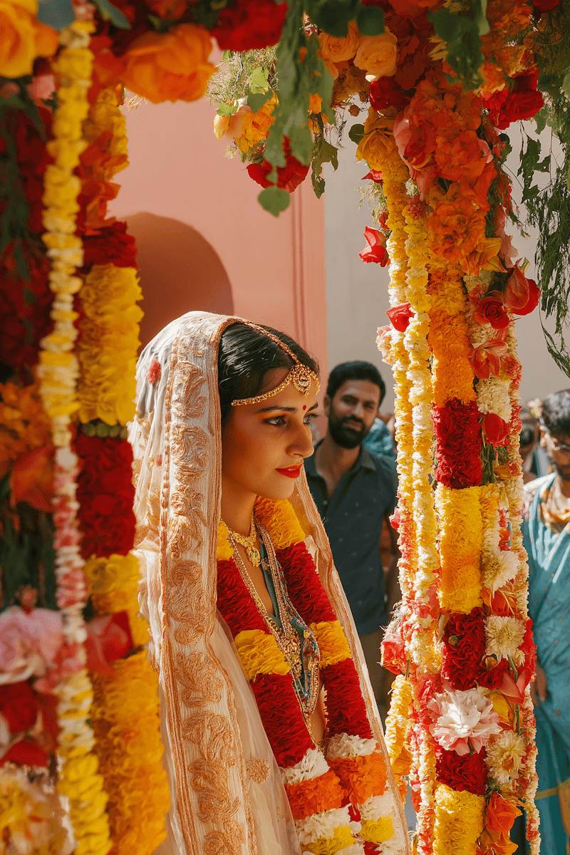 About Us 16 Cultural Ceremony with Floral Decorations
