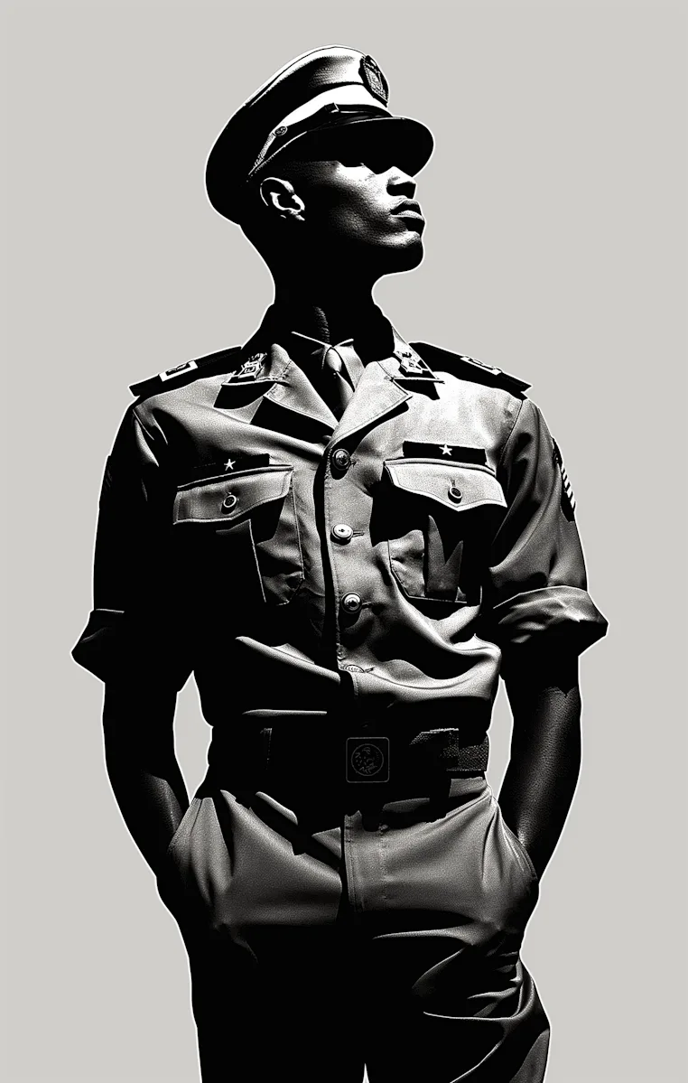 Distinguished Military Portrait 1
