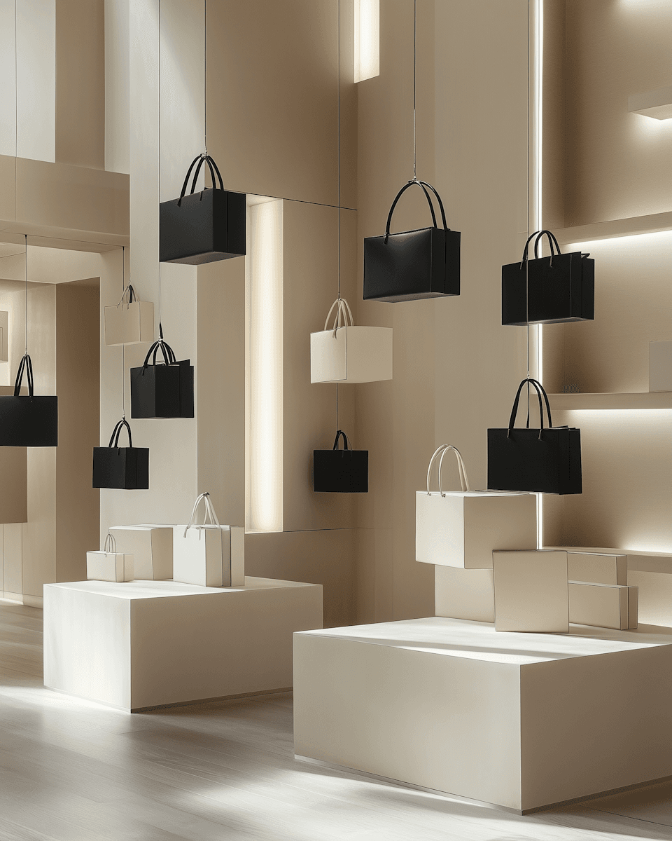 About Us 20 Modern Handbag Display